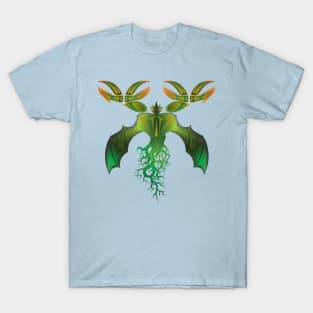 Green winged monster with claws like a crab T-Shirt